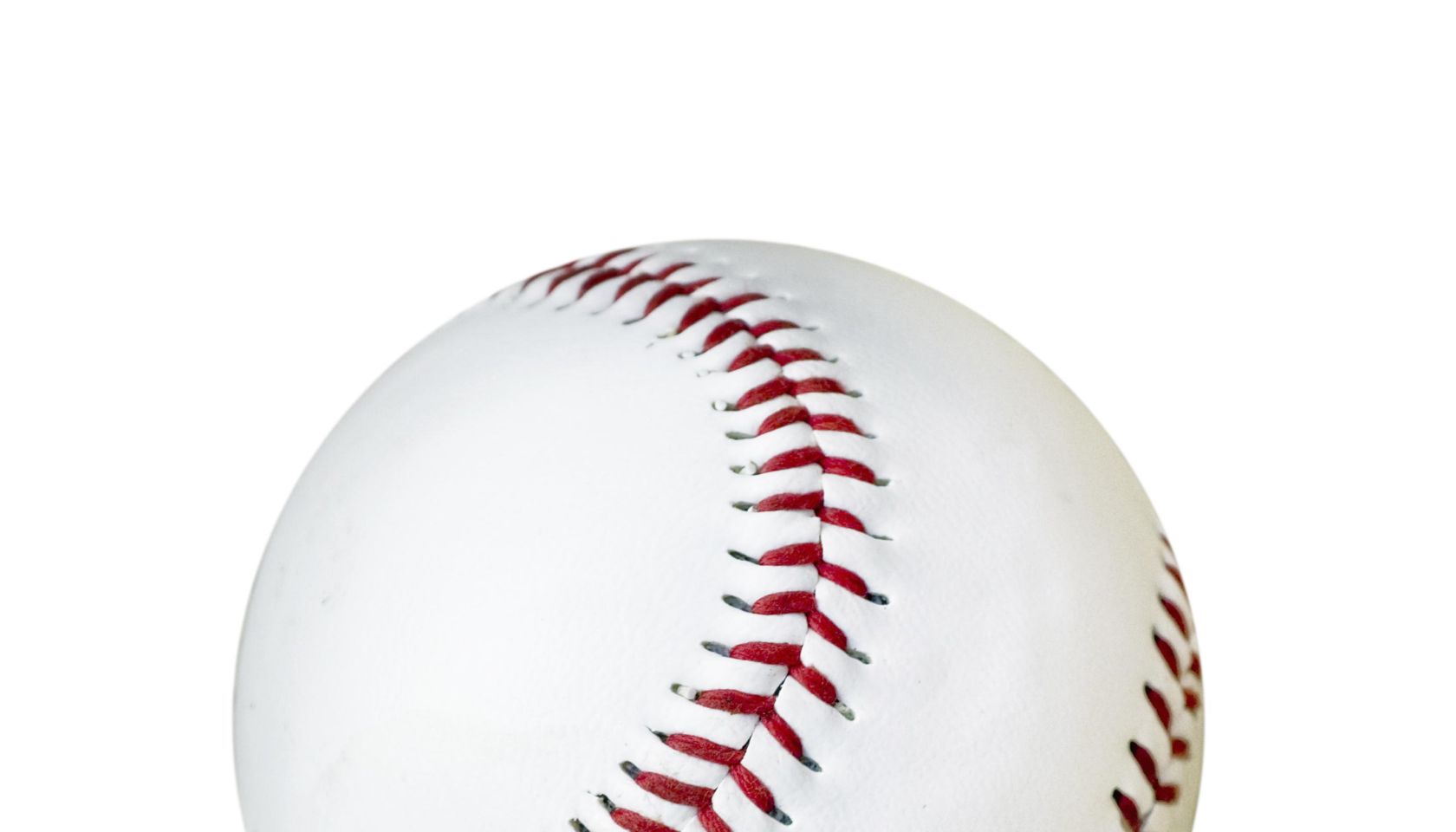 baseball on white