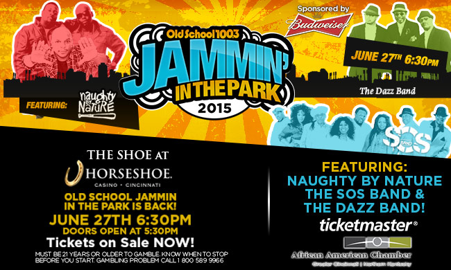 Jammin in the park new creative