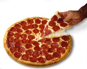 Pepperoni pizza