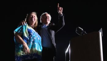 Bernie Sanders Holds Campaign Rally At Virginia Fairground