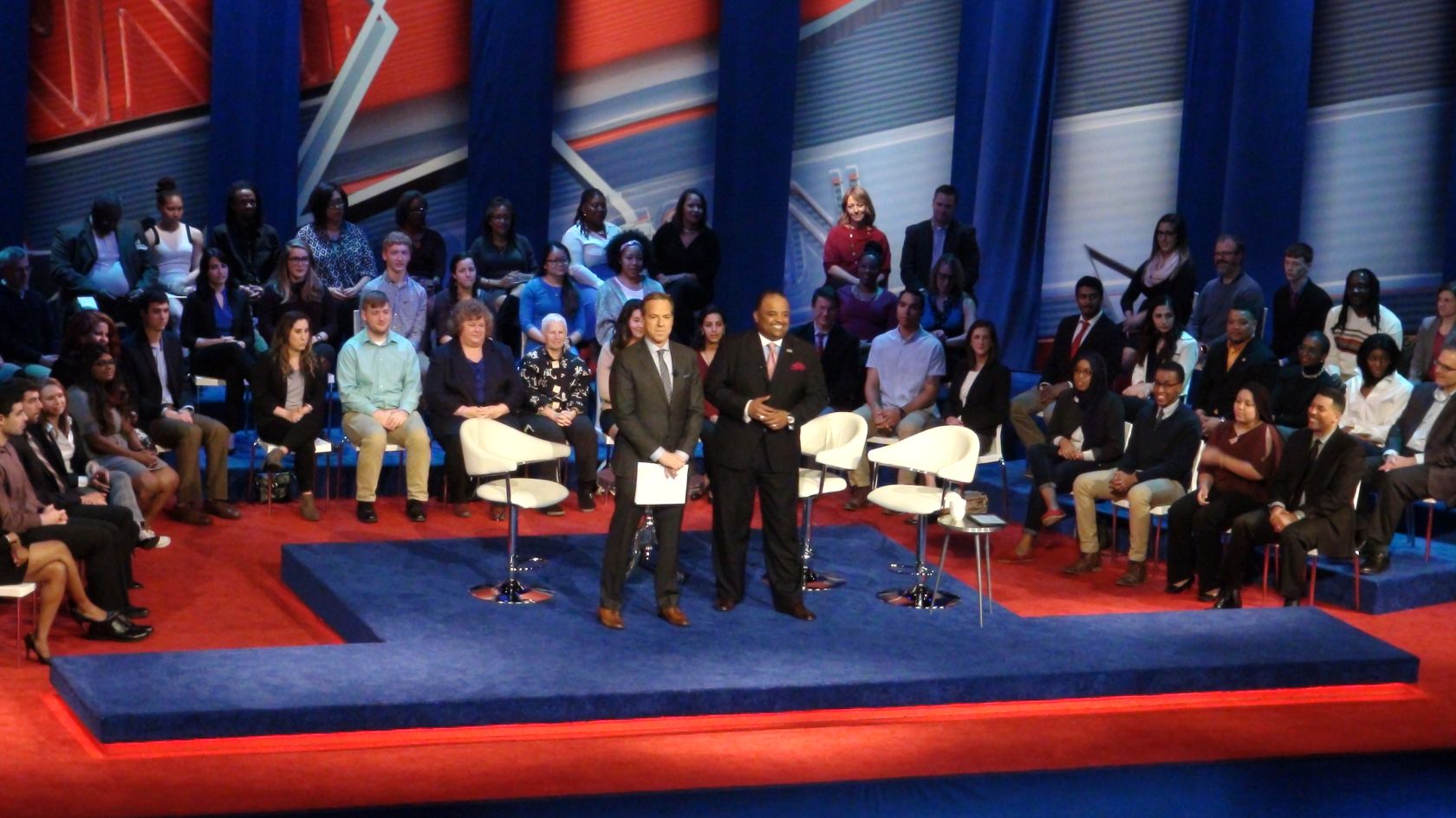 Democratic Town Hall Meeting Hillary Clinton Bernie Sanders