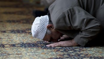 Muslim Man praying