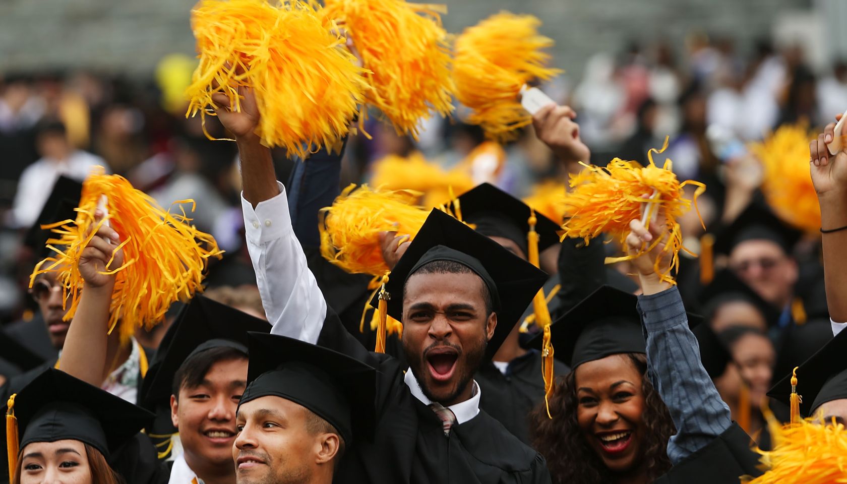 Michelle Obama Delivers Commencement Address At The City College Of New York