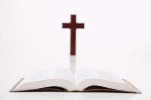 bible and cross