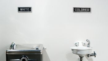 Segregated water fountains
