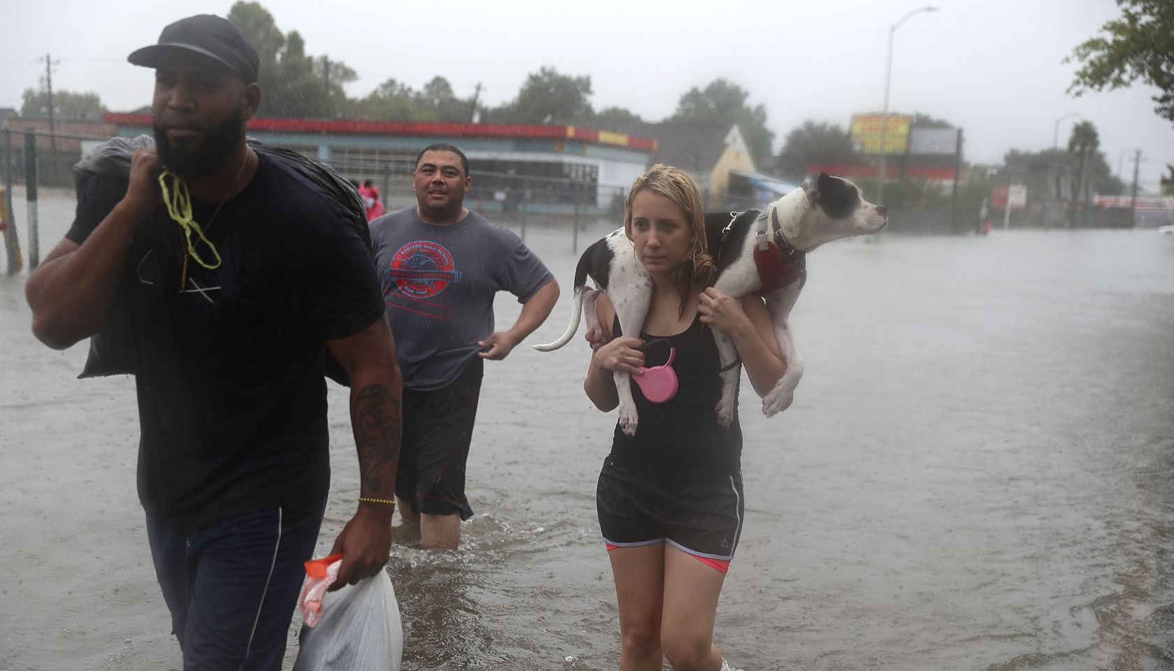 Hurricane Harvey Slams Into Texas Gulf Coast