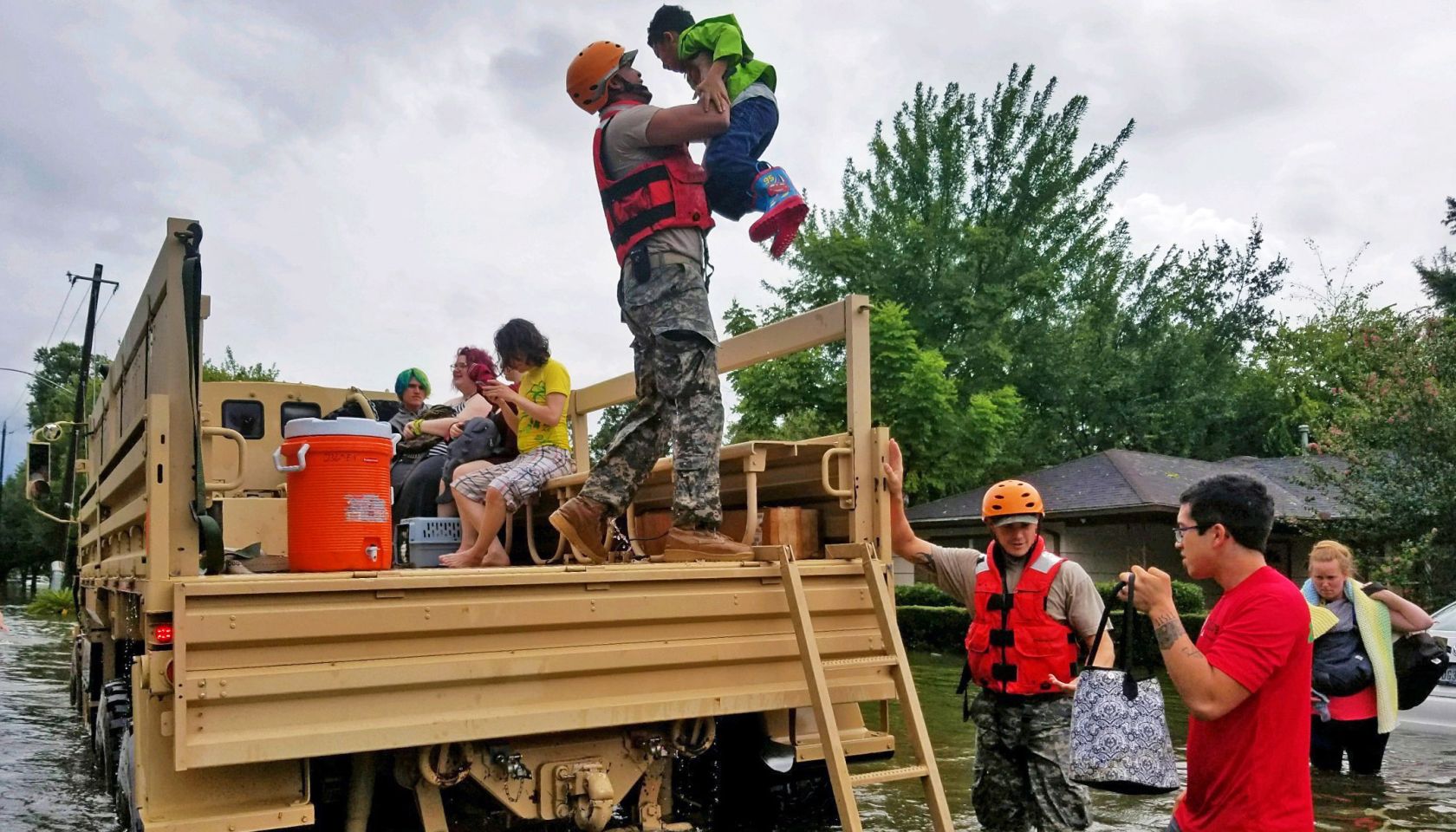 Epic Flooding Inundates Houston After Hurricane Harvey