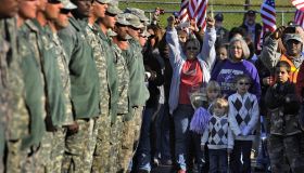 Army National Guard Troops Come Home Early