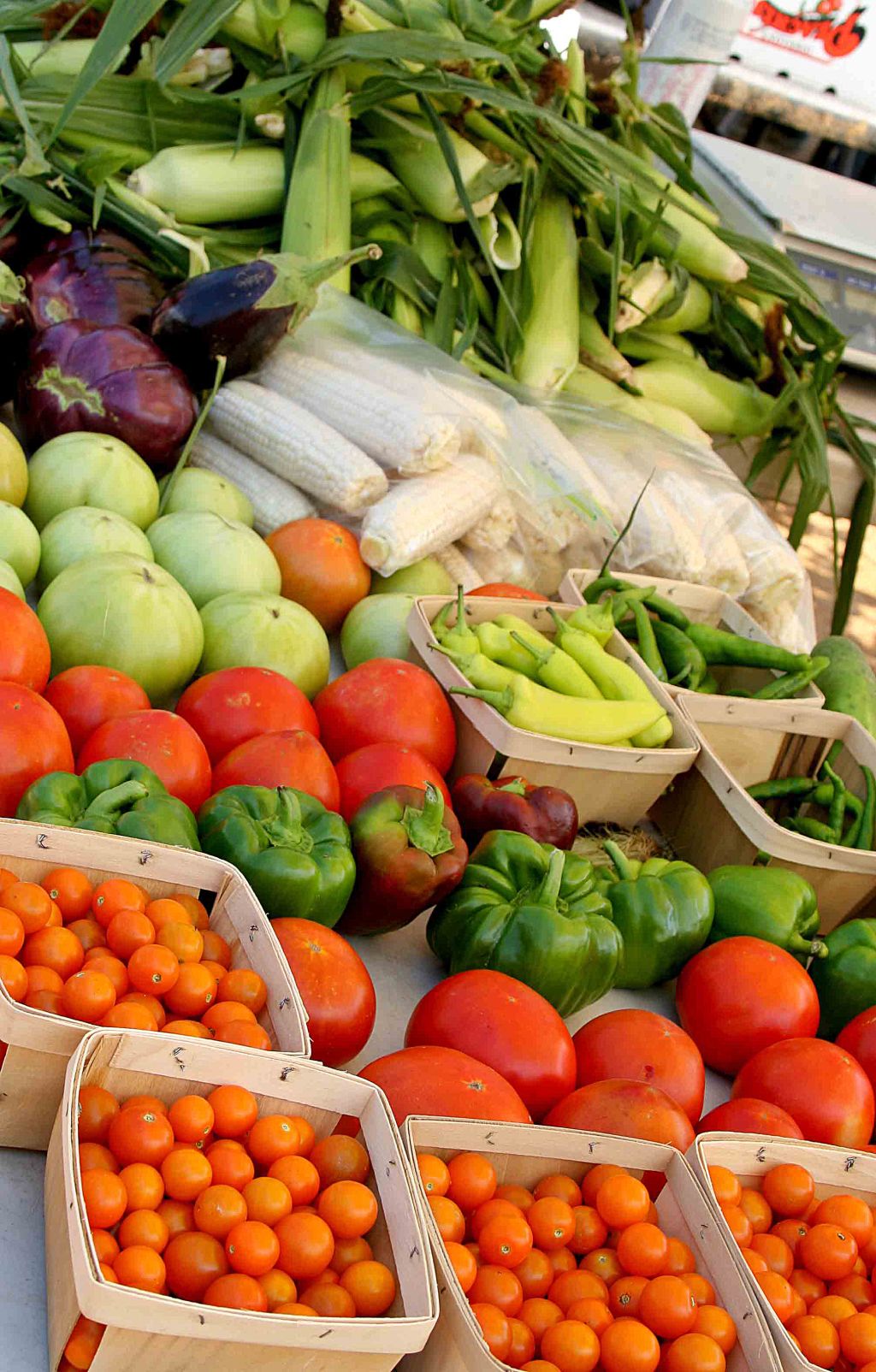 Vegetables in farmers market