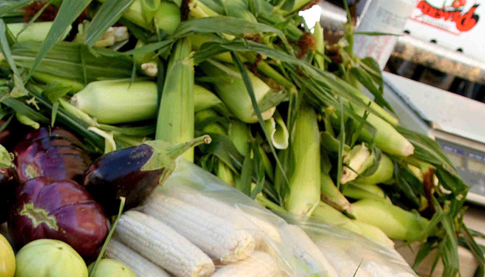Vegetables in farmers market