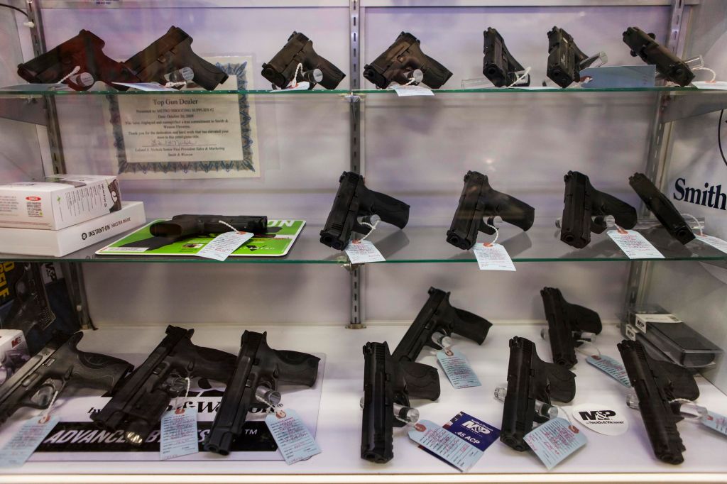 Gun Shop Sees Increase in Business Ahead of Awaited Grand Jury Decision Near Ferguson