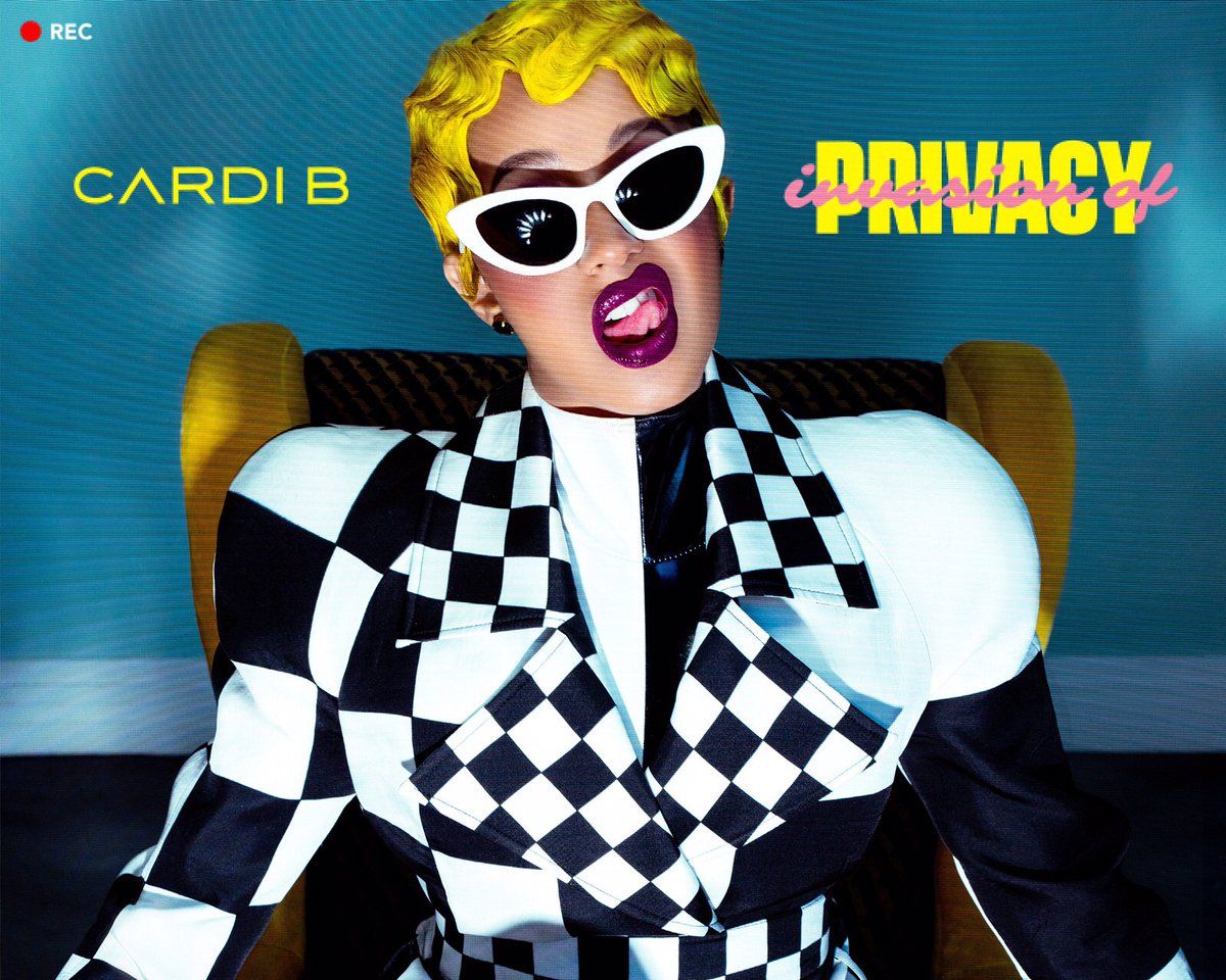 Cardi B 'Invasion Of Privacy' album cover