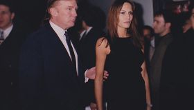Donald Trump & Melania Knauss Trump at Playboy's 45th.