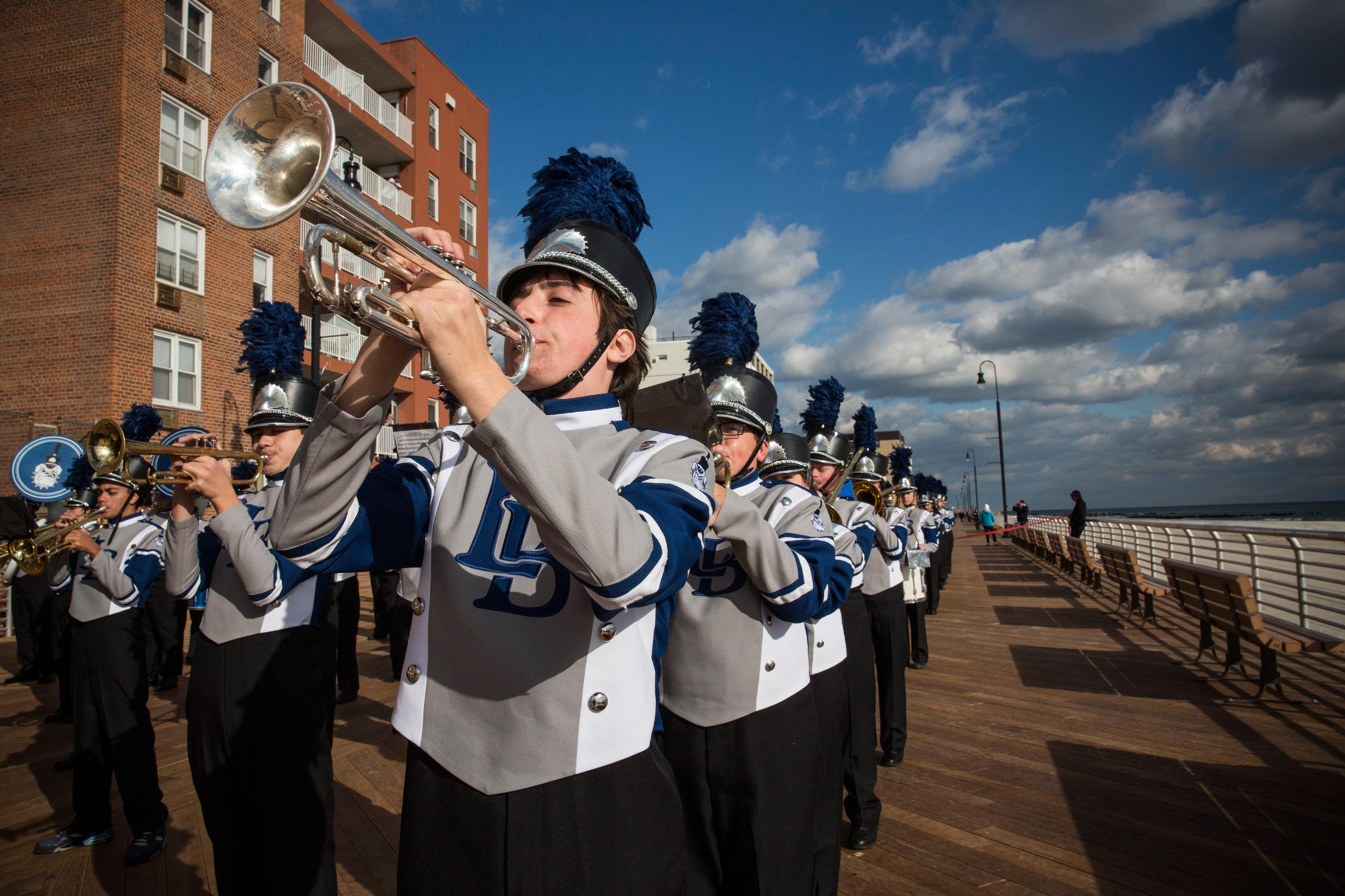 Long Beach Boardwalk Reopens, Almost Year After Hurricane Sandy