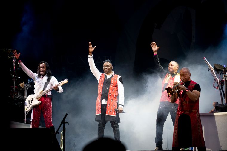 Earth Wind and Fire at the 2019 Cincinnati Music Festival