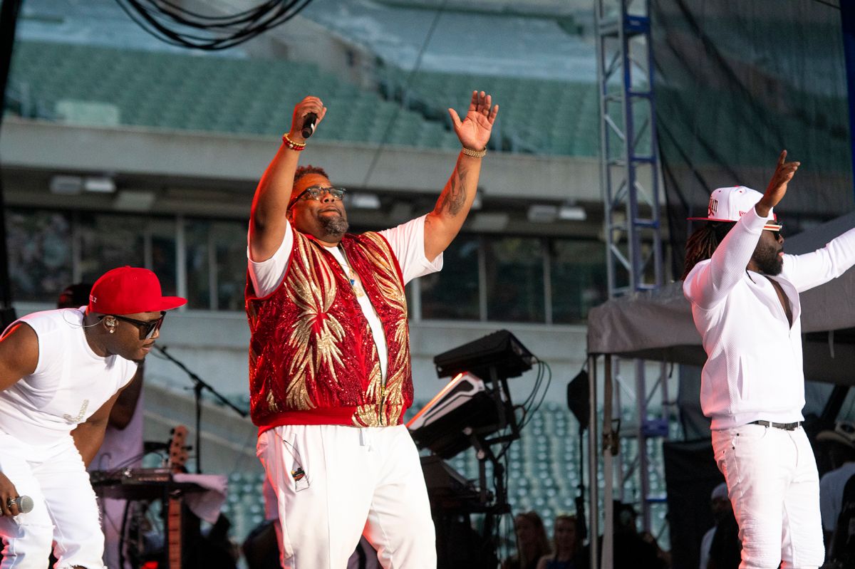 Blackstreet at the 2019 Cincinnati Music Festival