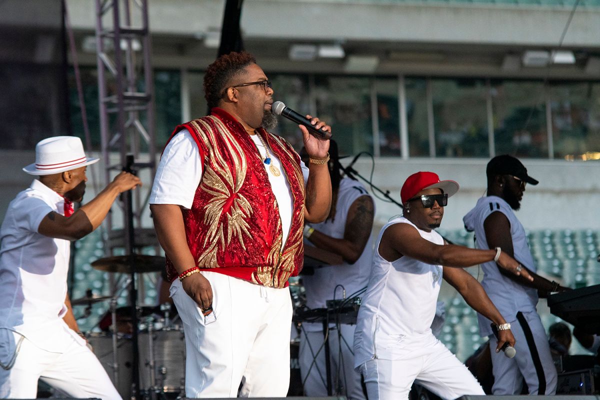 Blackstreet at the 2019 Cincinnati Music Festival