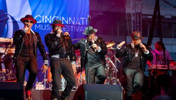 Ronnie Bobbie Ricky Mike at the 2019 Cincinnati Music Festival