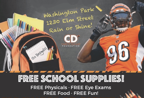 The BOOTSY COLLINS FOUNDATION BACK TO SCHOOL SUNDAY FUNDAY event graphic