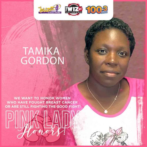 Pink Lady TaMika Gordon