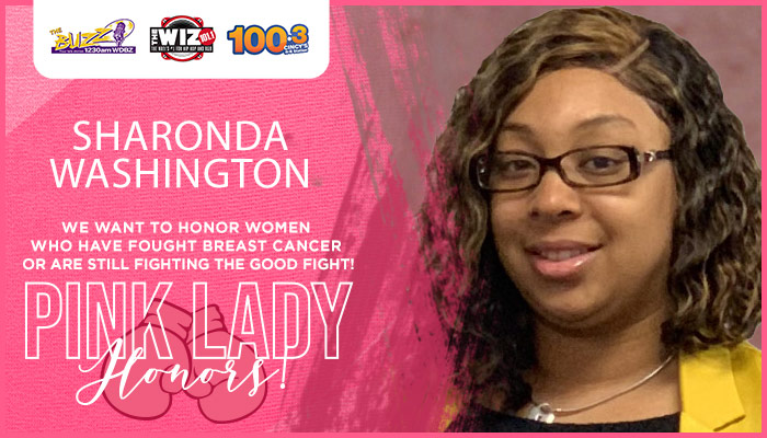 Pink Lady Honoree Sharonda Washington