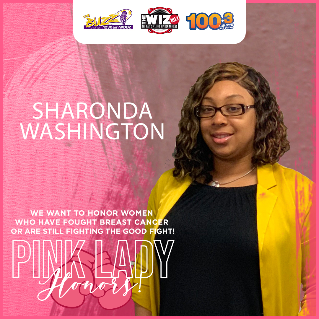 Pink Lady Honoree Sharonda Washington