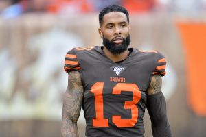 Odell Beckham Jr In Browns Uniform