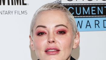 Actress Rose McGowan arrives at the 4th Annual Critics&apos; Choice Documentary Awards held at BRIC on November 10, 2019 in Brooklyn, New York City, New York, United States. (Photo by William Perez/Image Press Agency)