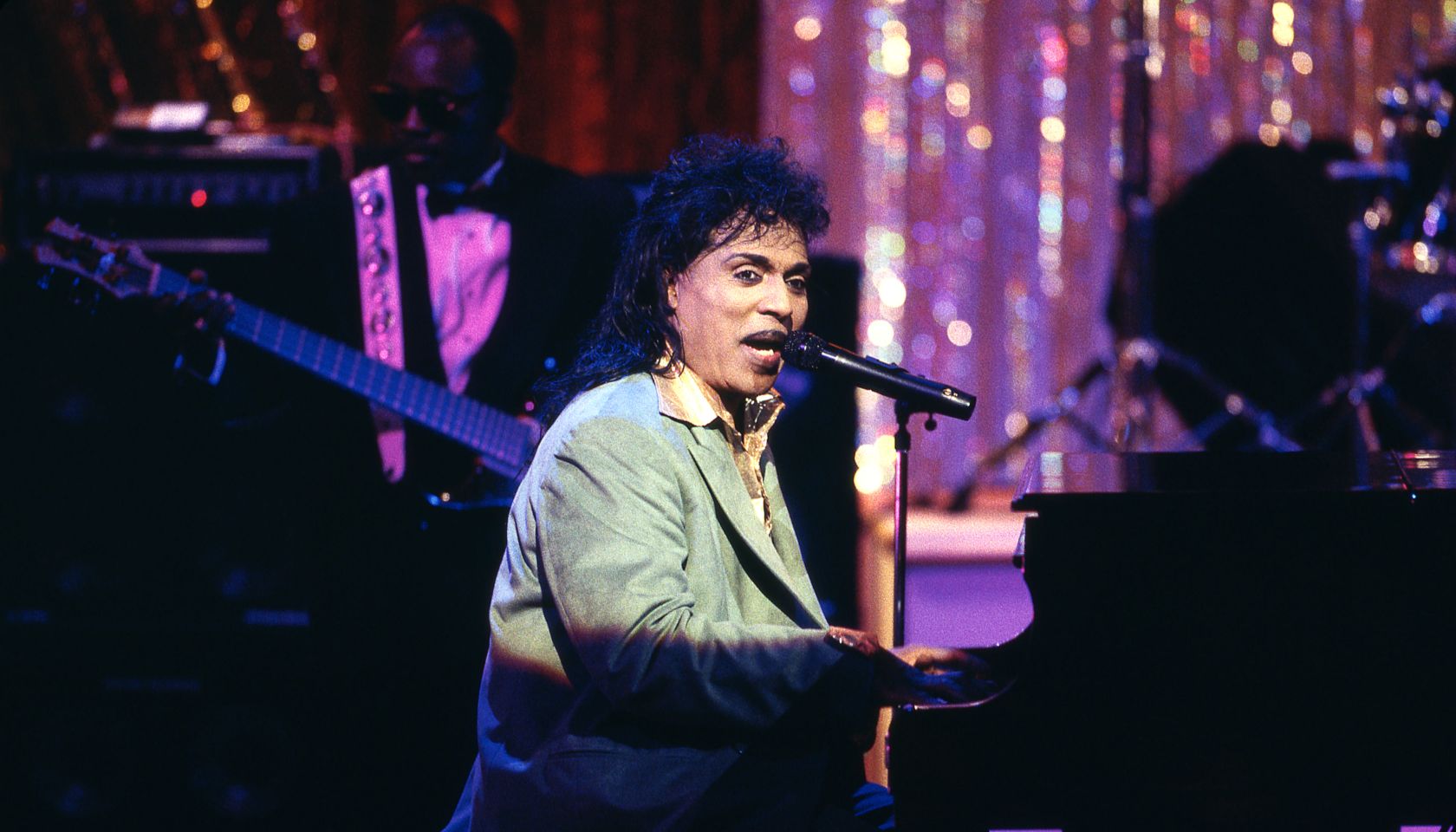 Little Richard Appears At A Gala for the President at Ford's Theatre