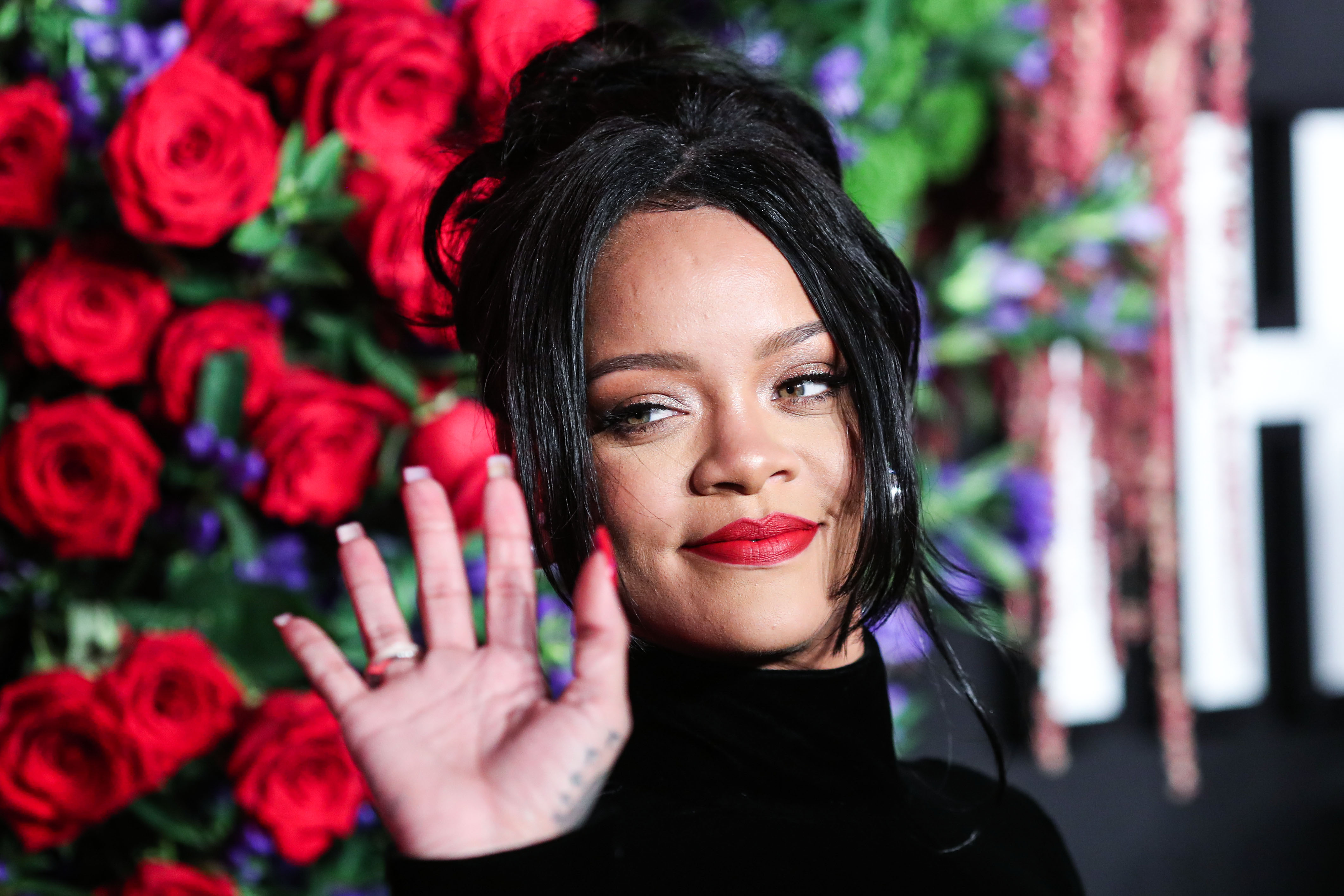 (FILE) Rihanna's Charity Donates $5 Million for Global Coronavirus COVID-19 Pandemic Relief. Rihanna...