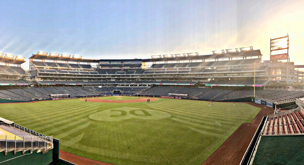 No Fans Major League Baseball Game