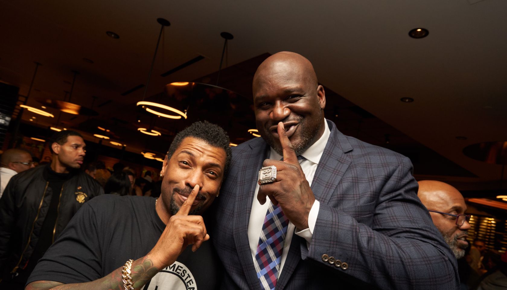 Shaquille O'Neal Opens SHAQUILLE'S at LA Live