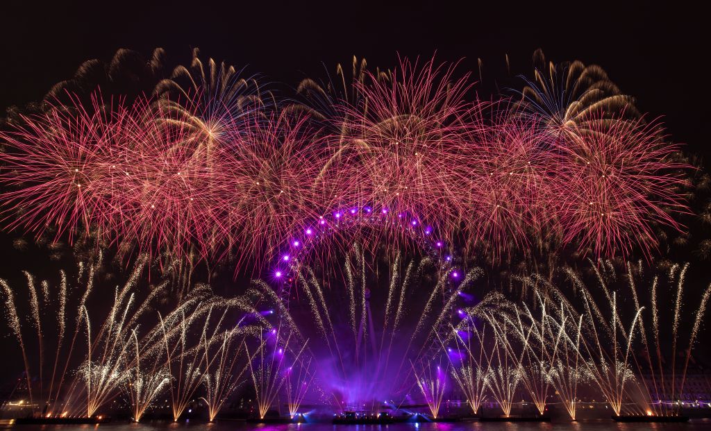 London&apos;s New Year&apos;s Eve fireworks display