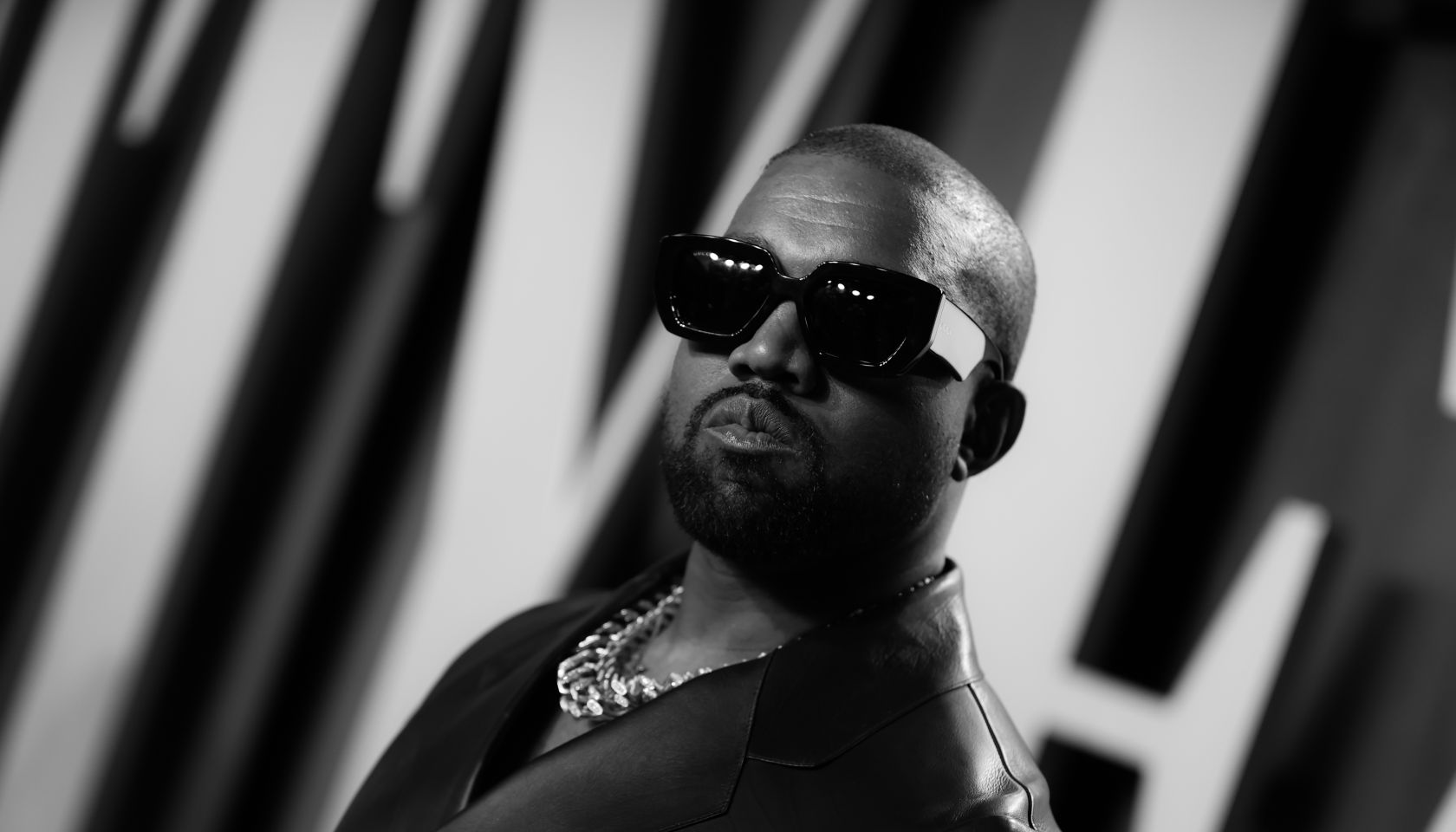Kanye West Vanity Fair Oscars Party 2020