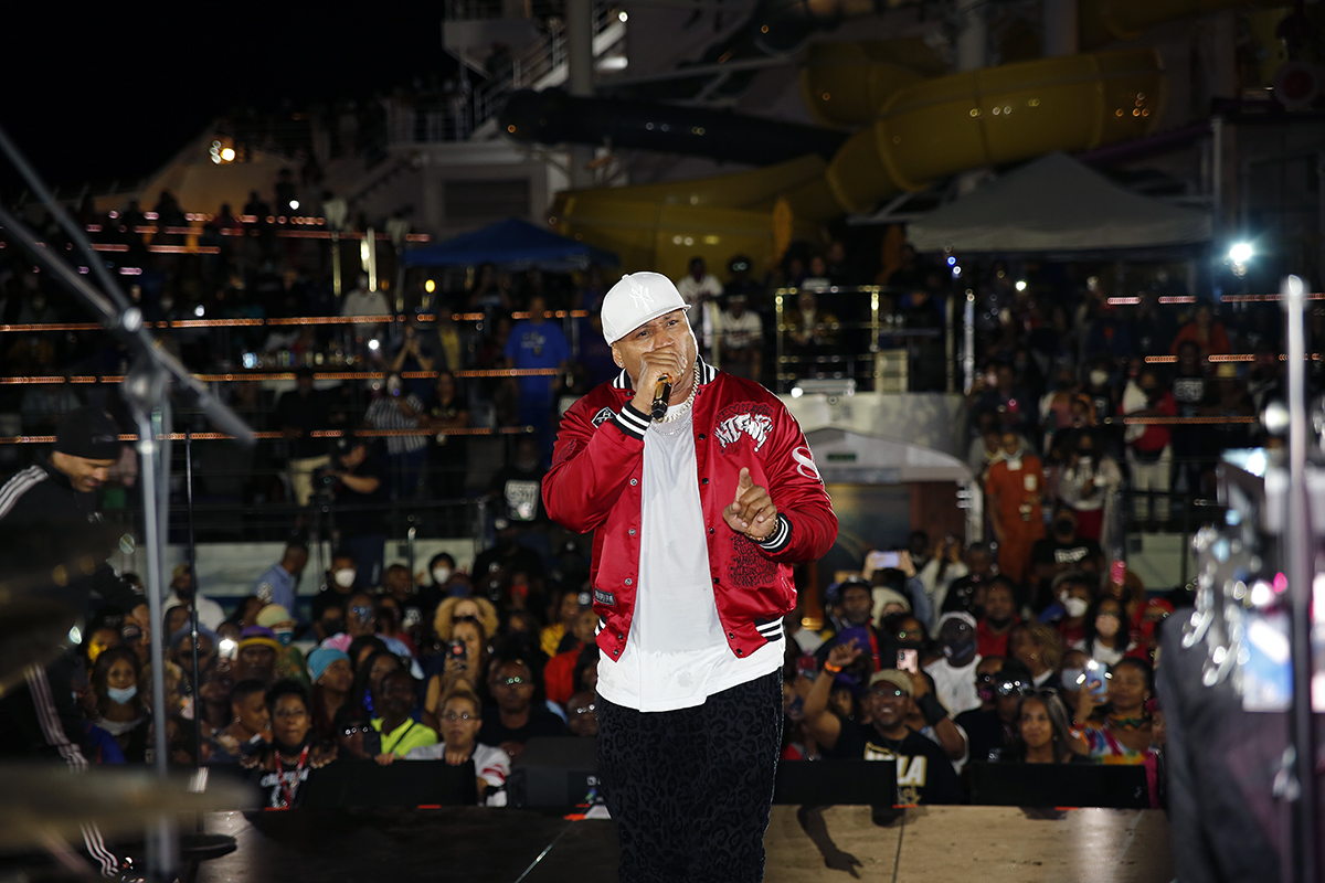 LL Cool J performs at The Tom Joyner Foundation Fantastic Voyage 20 in 2021