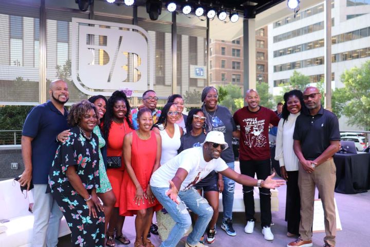 Rickey Smiley Morning Show along with the P&G Crew at Cincinnati Music Festival Broadcast