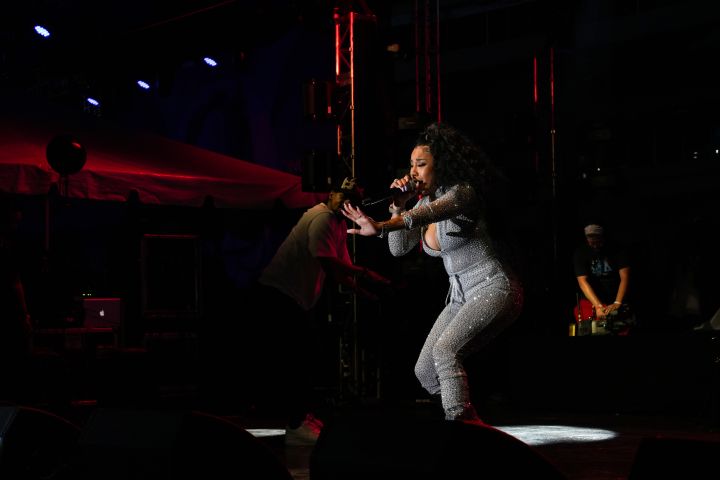 Keyshia Cole at the Cincinnati Music Festival