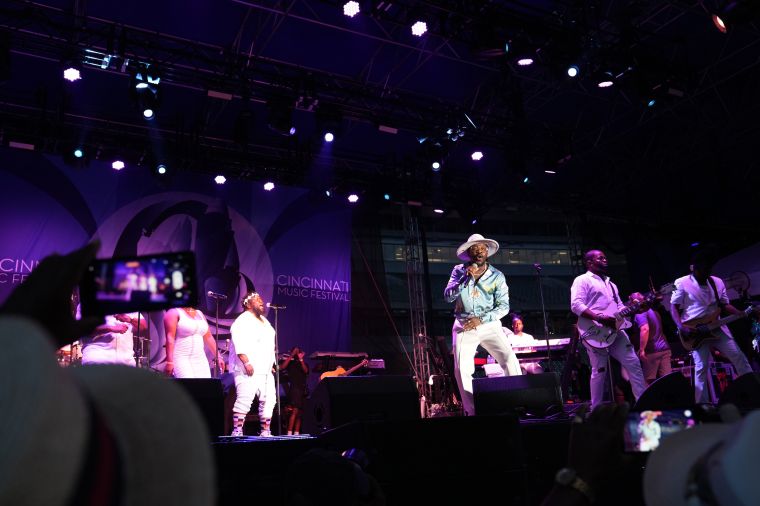 Anthony Hamilton at the Cincinnati Music Festival
