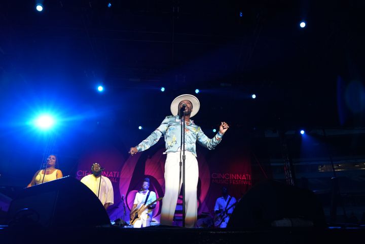 Anthony Hamilton looked and sounded great at the Cincinnati Music Festival