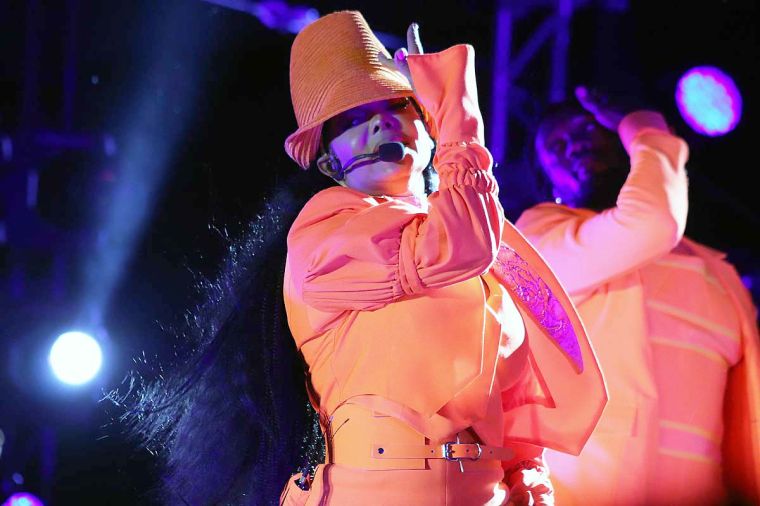 The legendary Janet Jackson at the Cincinnati Music Festival 2022 Saturday show