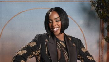 Kelly Rowland at The Book Of Clarence Portrait Studio Portrait Studio at the Los Angeles Premiere at the Academy Museum of Motion Pictures