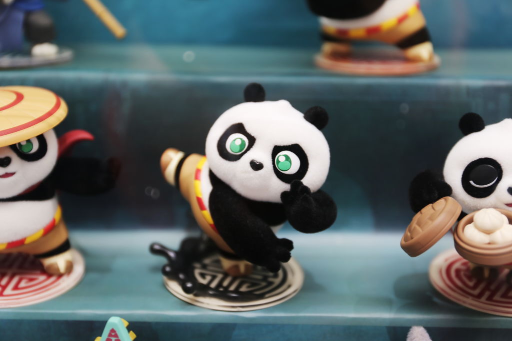 'Kung Fu Panda' Themed Blind Boxes In Shanghai