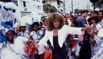 Tina Turner With Samba Dancers, 1988