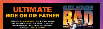 The Ultimate Ride or Die Father Promotion