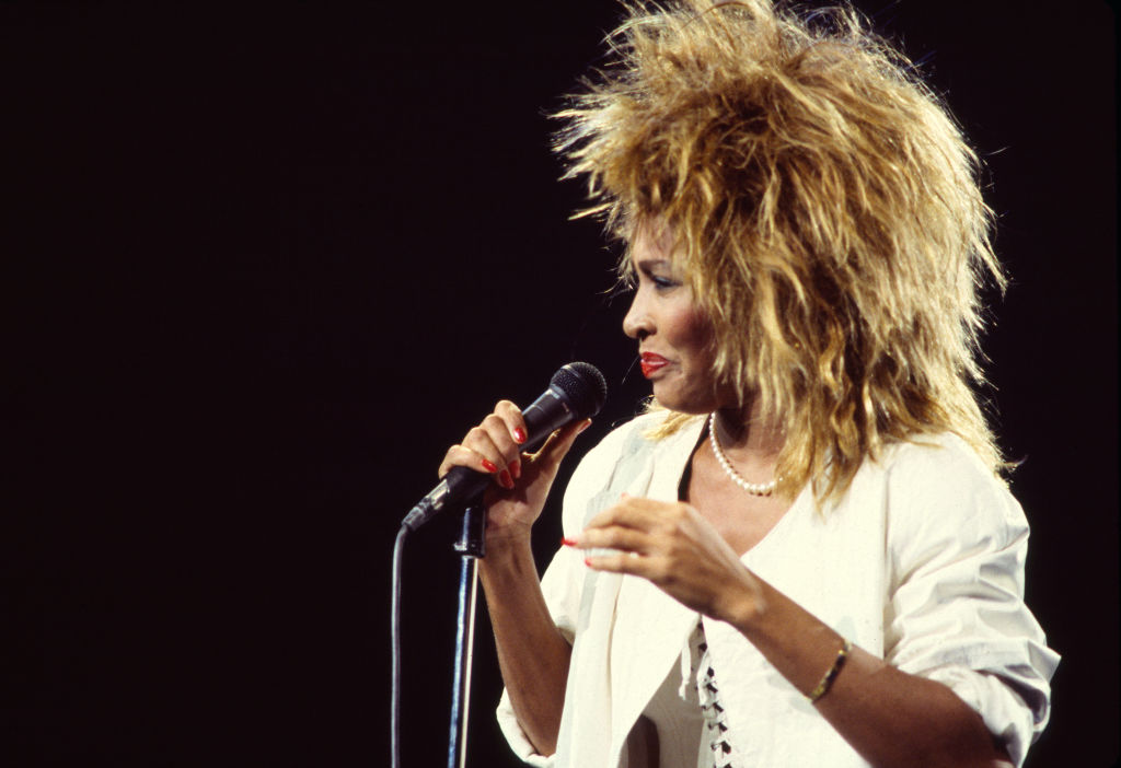 Tina Turner Performs At Madison Square Garden