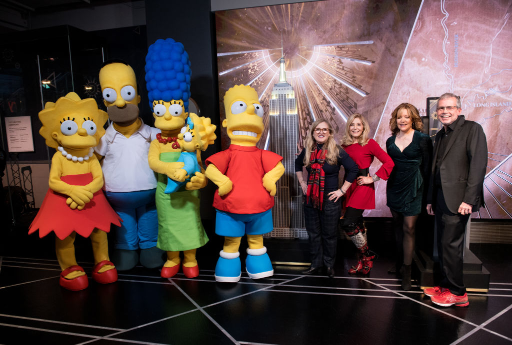 Empire State Building Celebrates 30th Anniversary Of "The Simpsons"