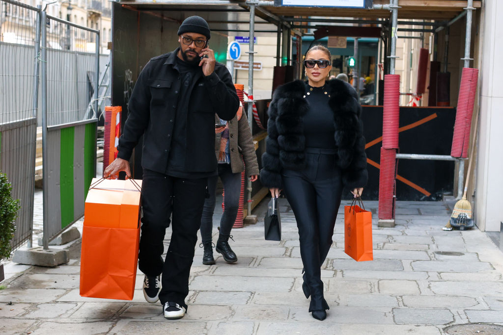 Celebrity Sightings In Paris - January 22, 2024