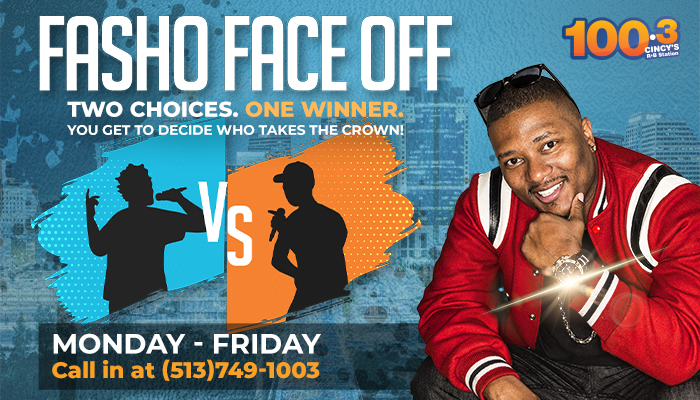 100.3 Don Juan "Fasho Face Off" Weekdays