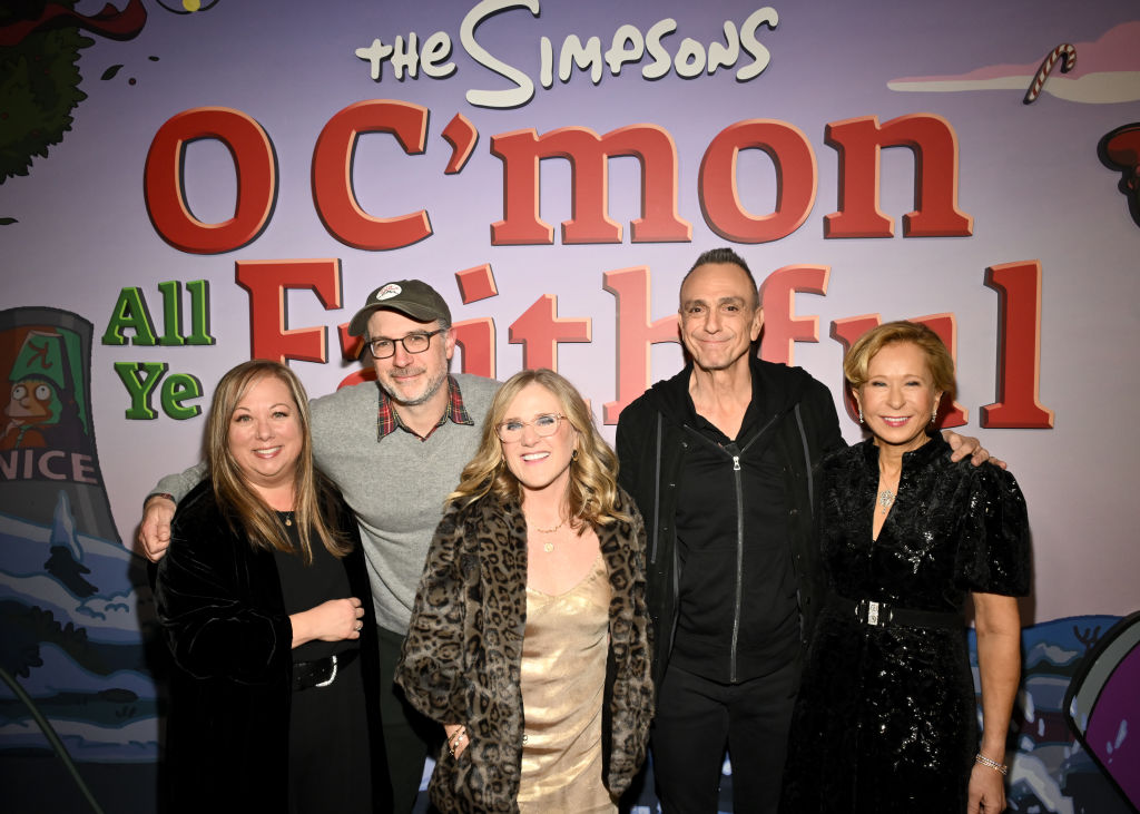 "The Simpsons" Holiday Special World Premiere Screening For Disney+'s "O C'mon All Ye Faithful" - Red Carpet