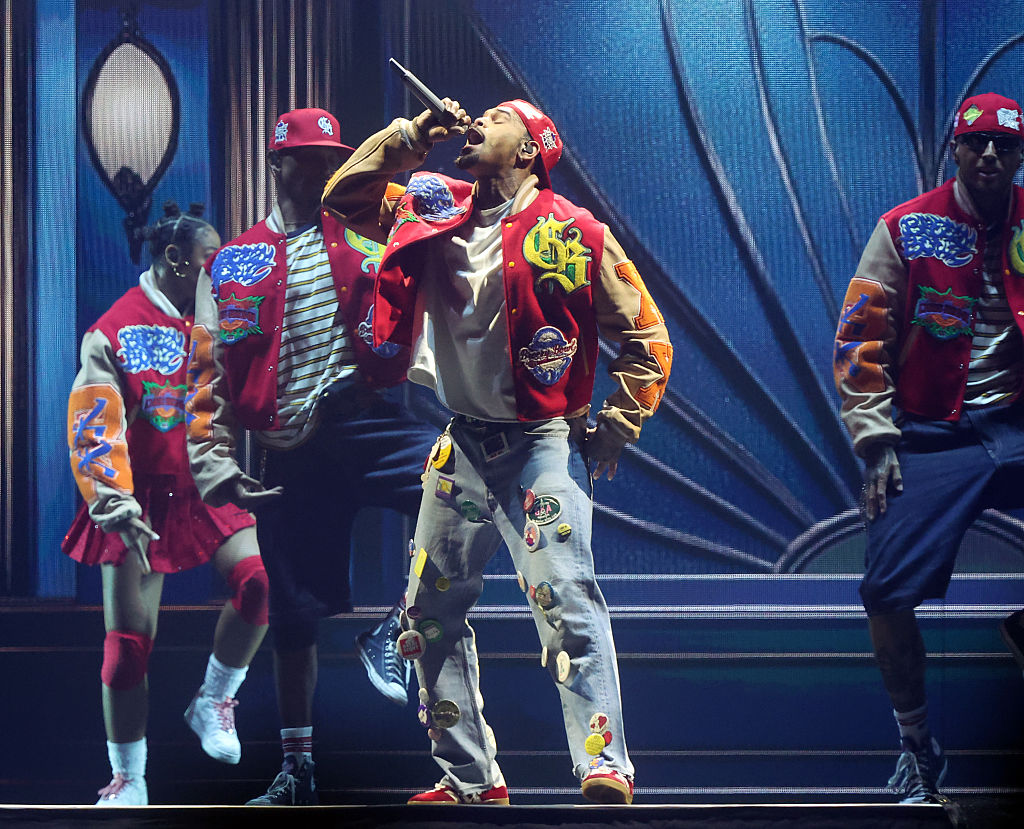 Chris Brown Performs At Chase Field